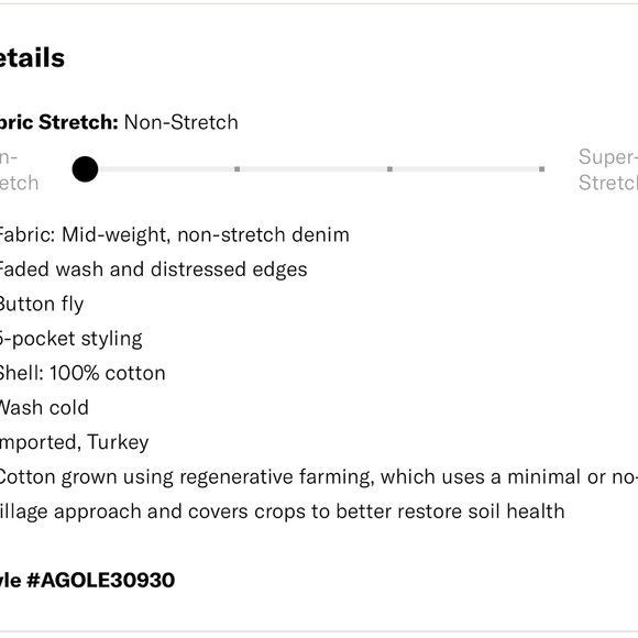 Agolde Riley Crop - Picture 9 of 11